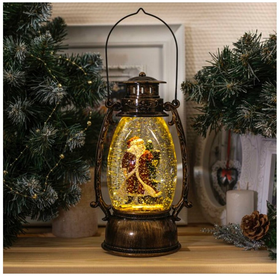 Фигура световая фонарик "дед Мороз" Сима