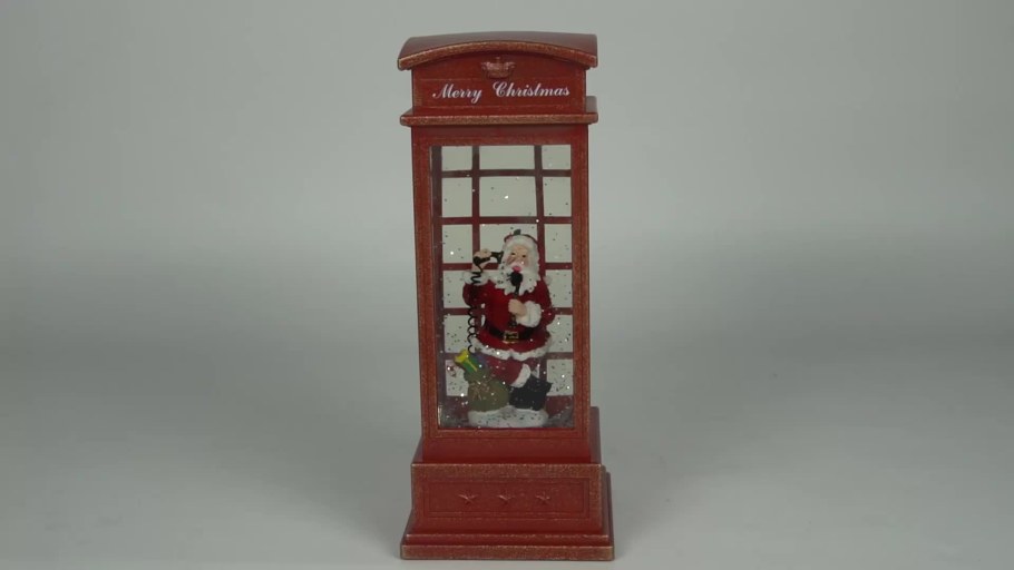 Снежный шар телефонная будка