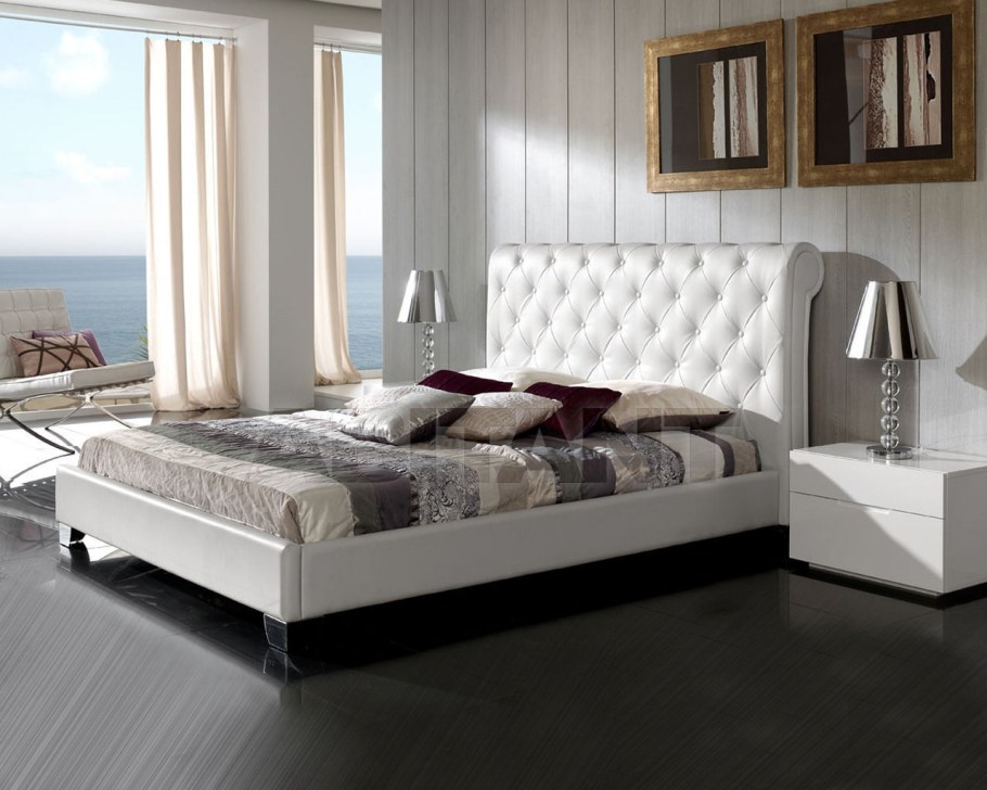 Белая спальня