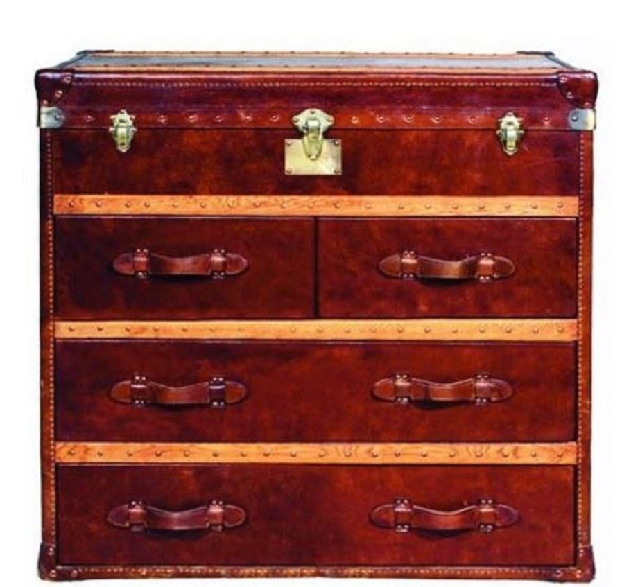 Кожаный комод