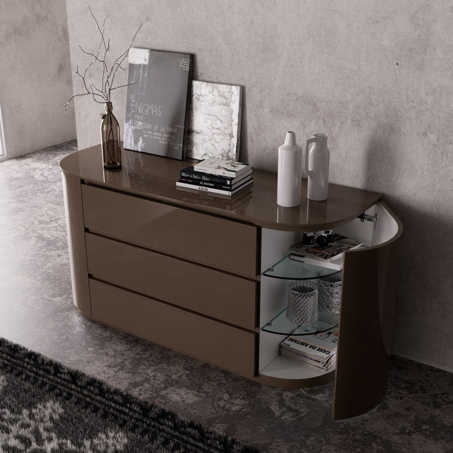 Комод радиусный Астрон