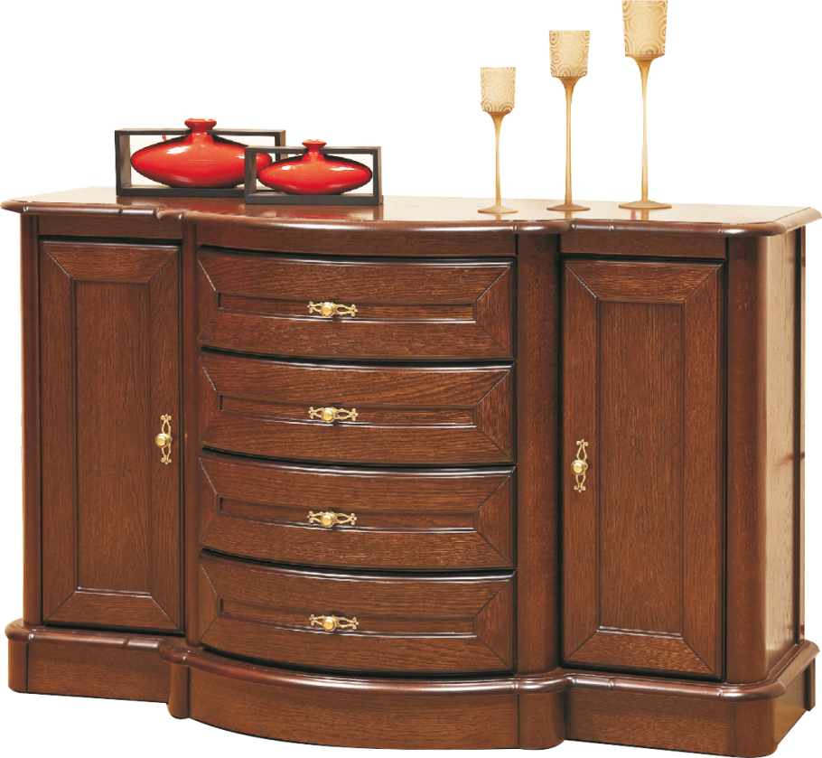 Комод для кухни радиусные