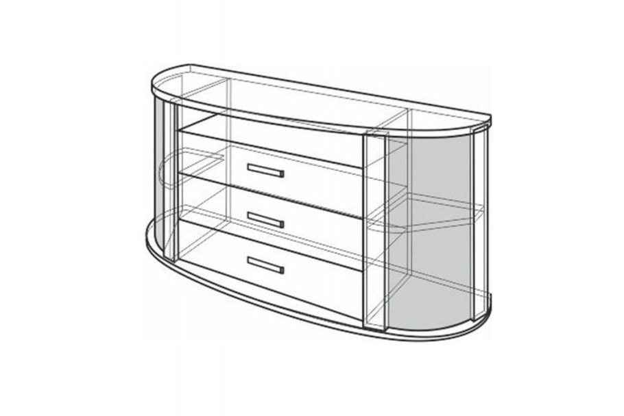 МСТ Европа Люкс тумба для ТВ