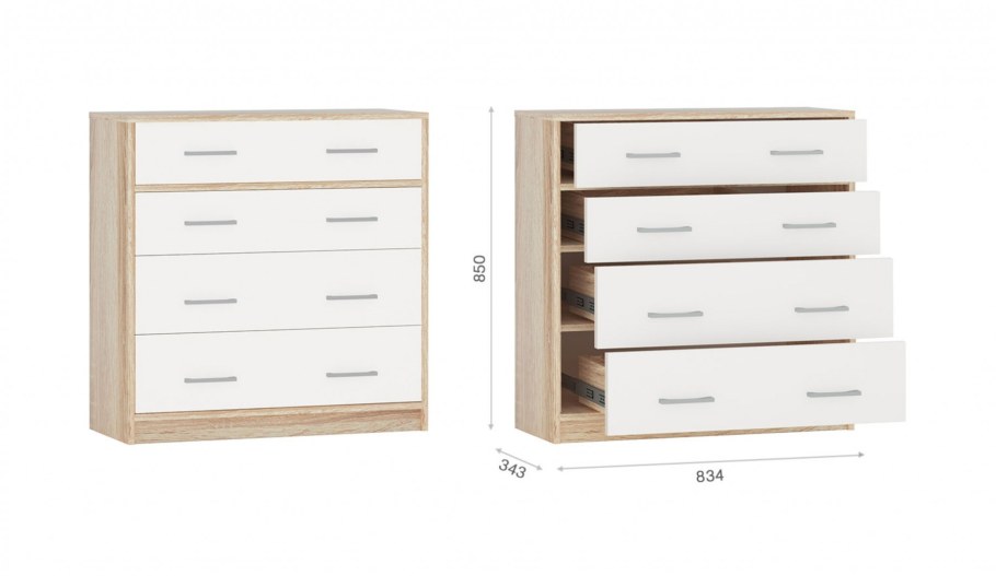 Комод стелс 3д2ящ