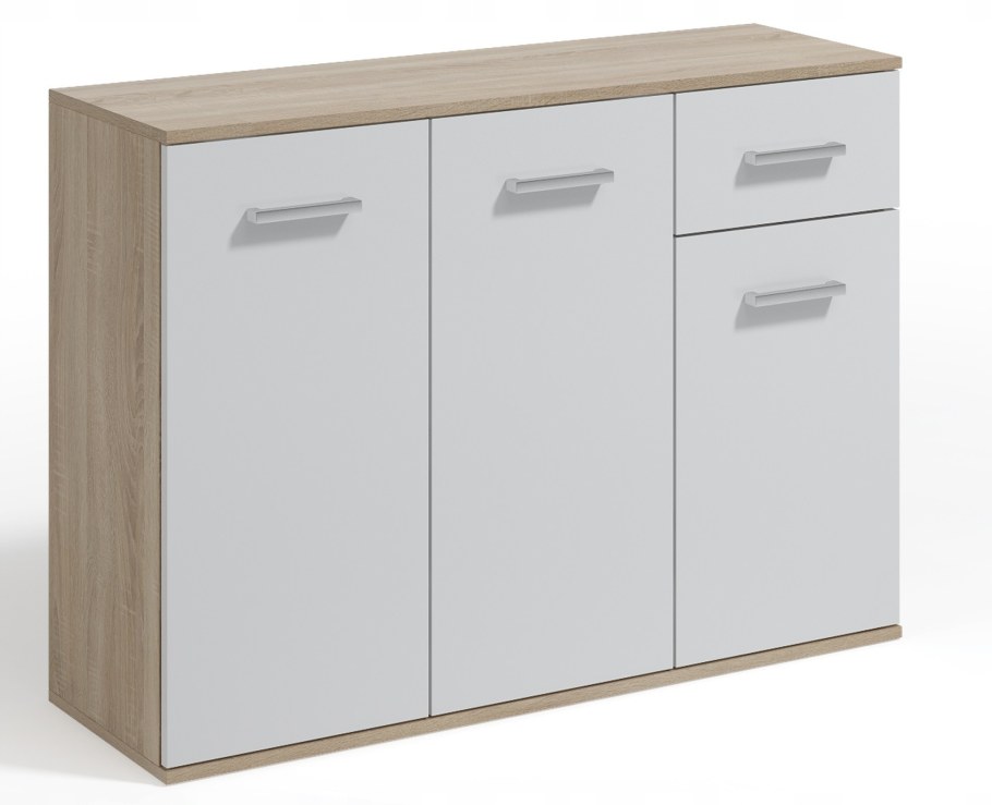 Комод Ким белый глянец сонома отзывы покупателей фото