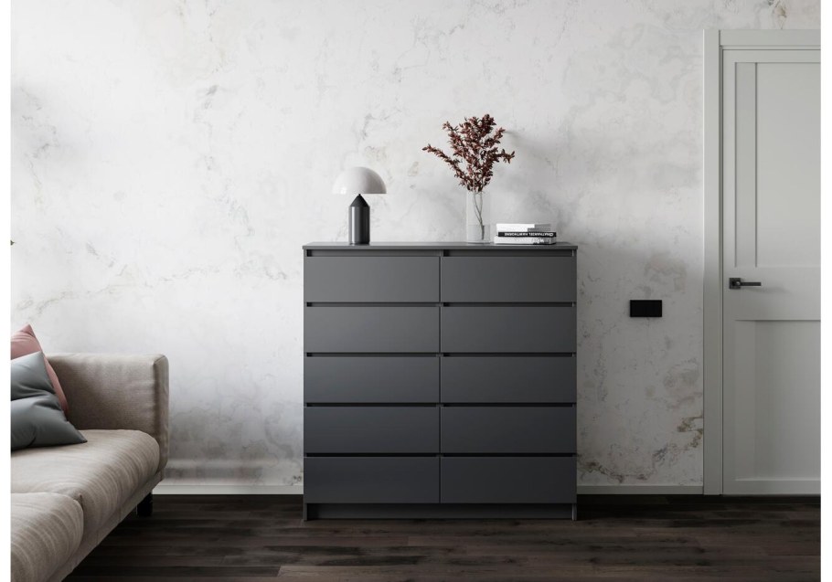 Комод Мори 1200.10 графит