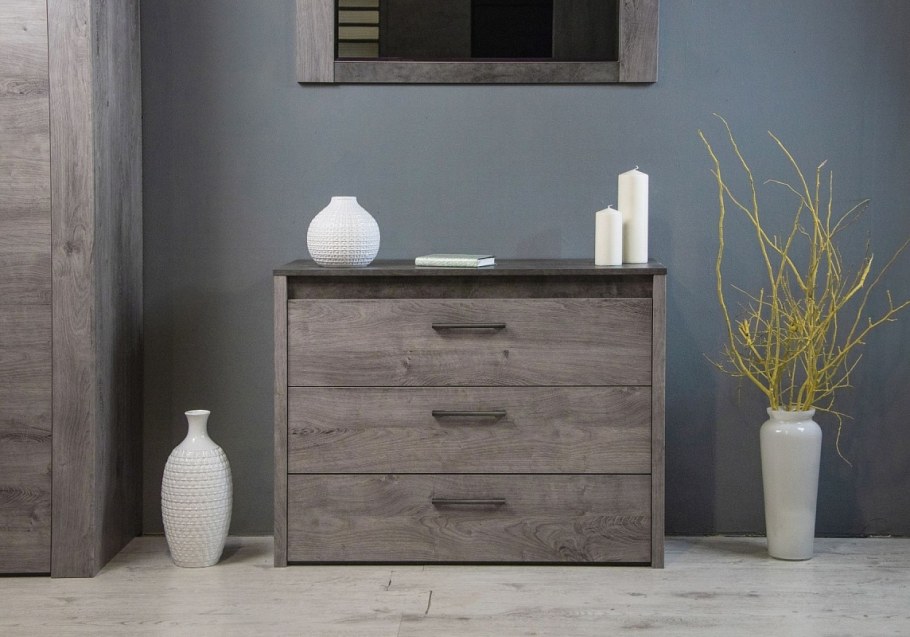 Спальня Денвер Риббек серый