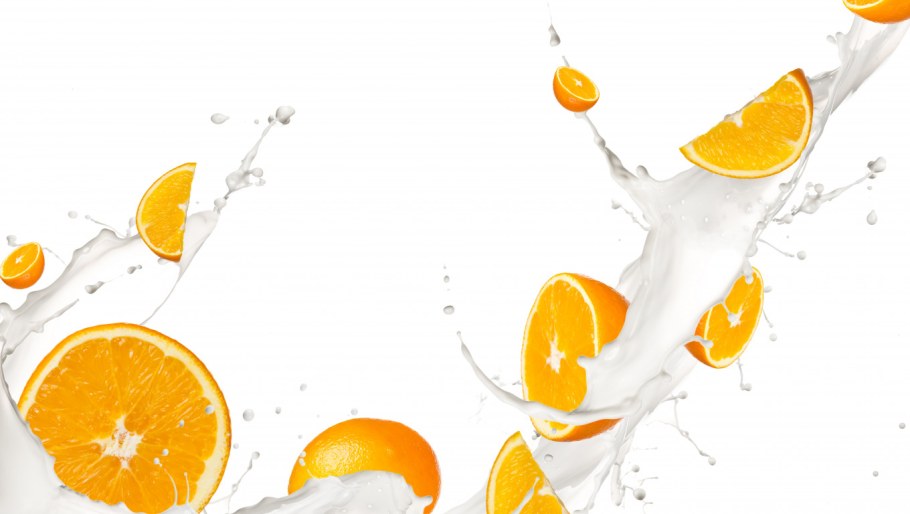 Апельсин брызги