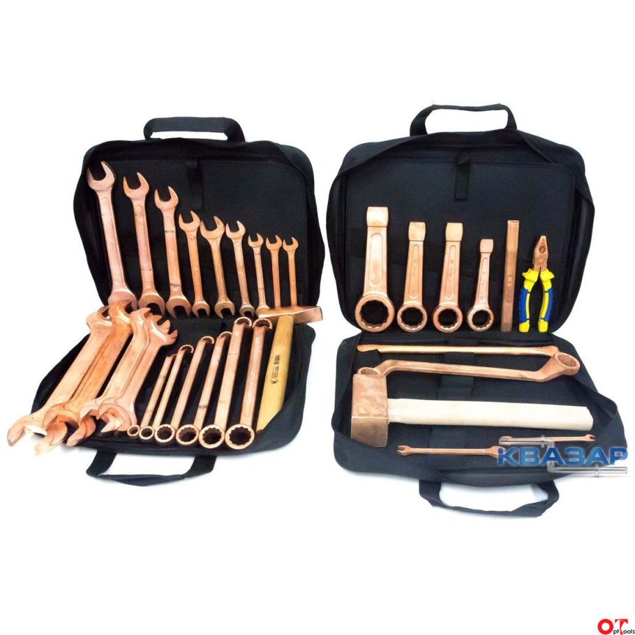 Набор искробезопасного инструмента КИБО-33