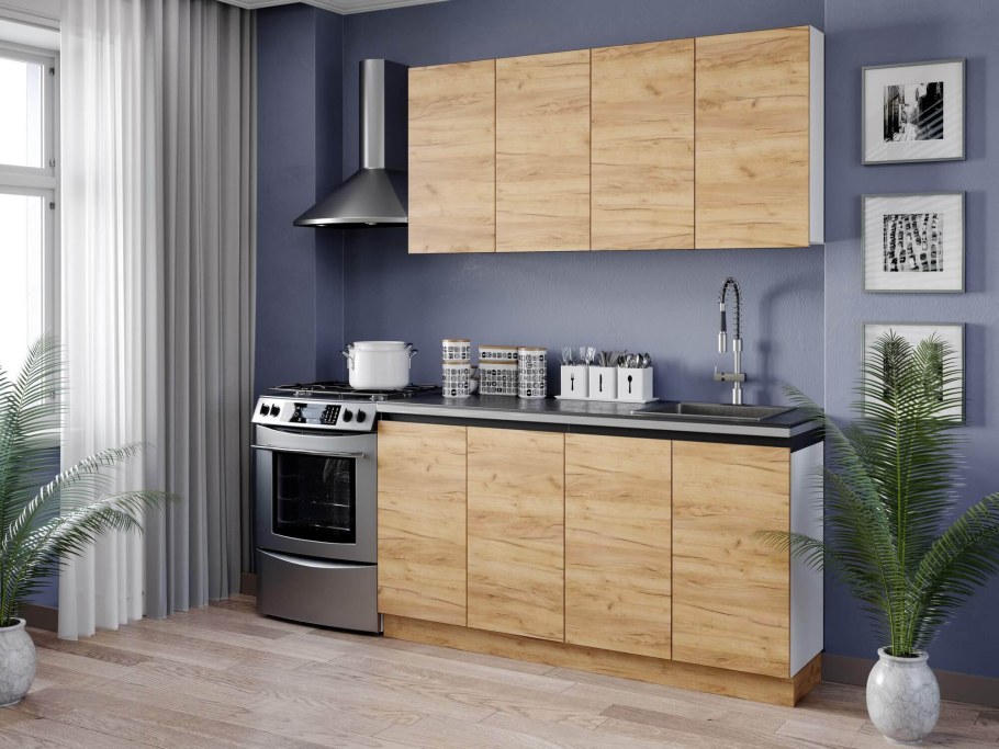 Кухня Шервуд дуб сонома