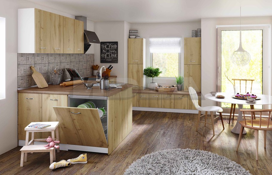 Кухня Сити светлая