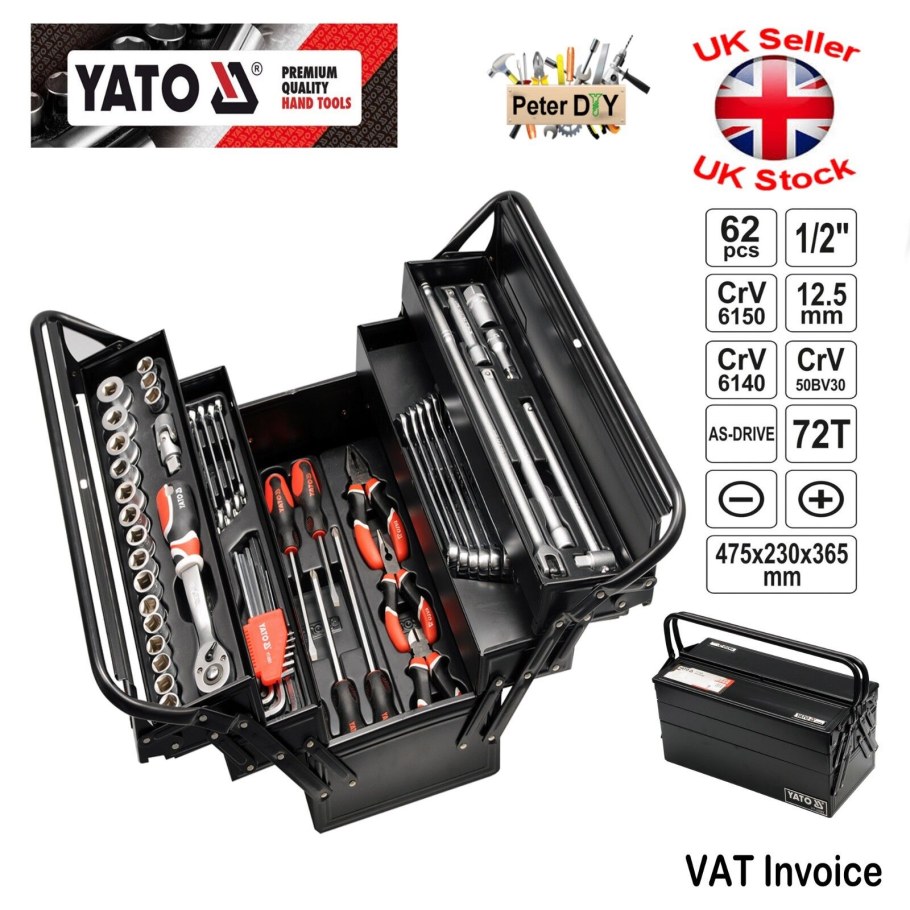 Набор инструментов Yato yt-3895