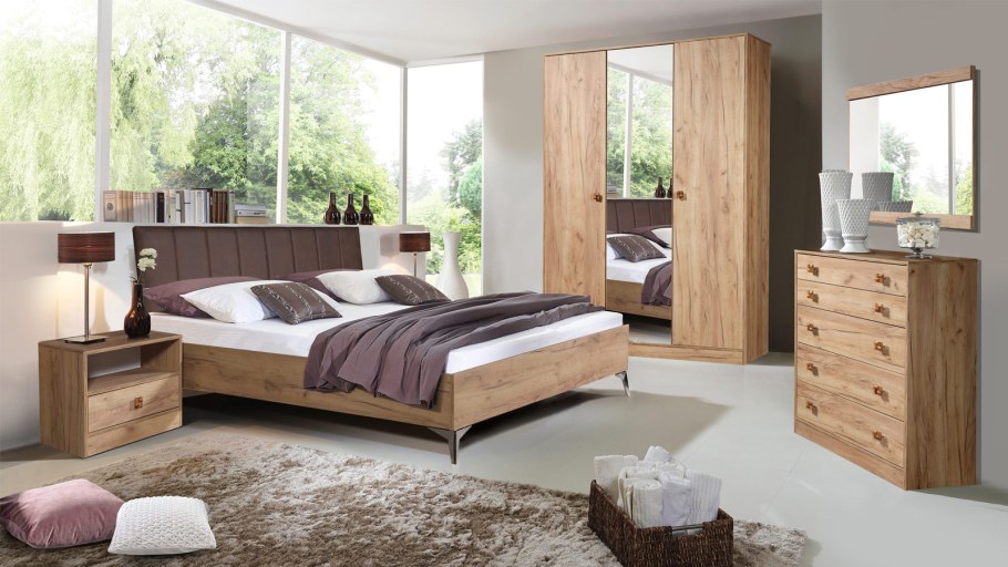 Спальня дуб крафт