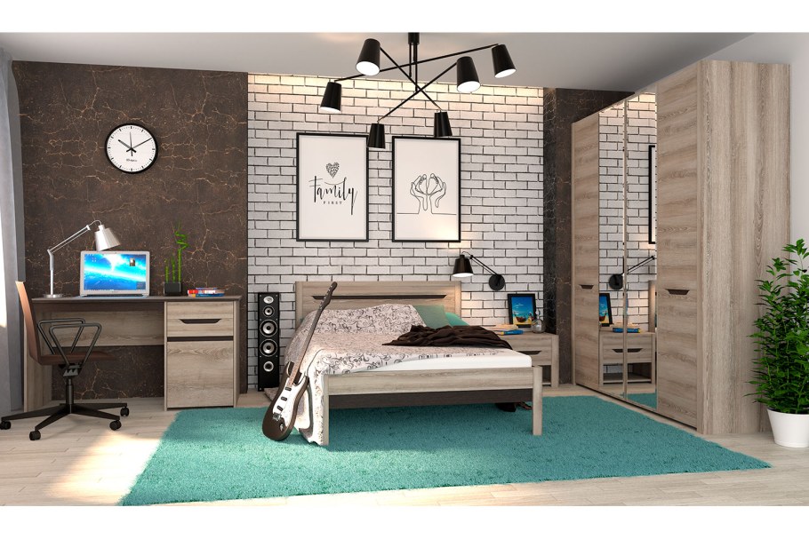 Кровать Молодежная Афина Заречье