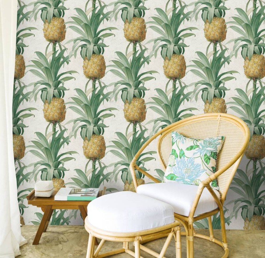 Ананас в интерьере