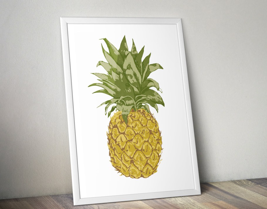 Ананас плакат