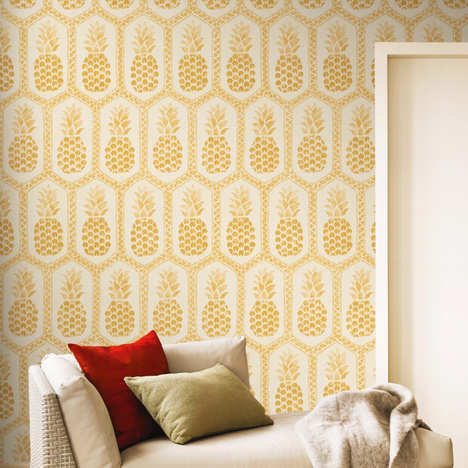 Обои ананасы Леруа Мерлен