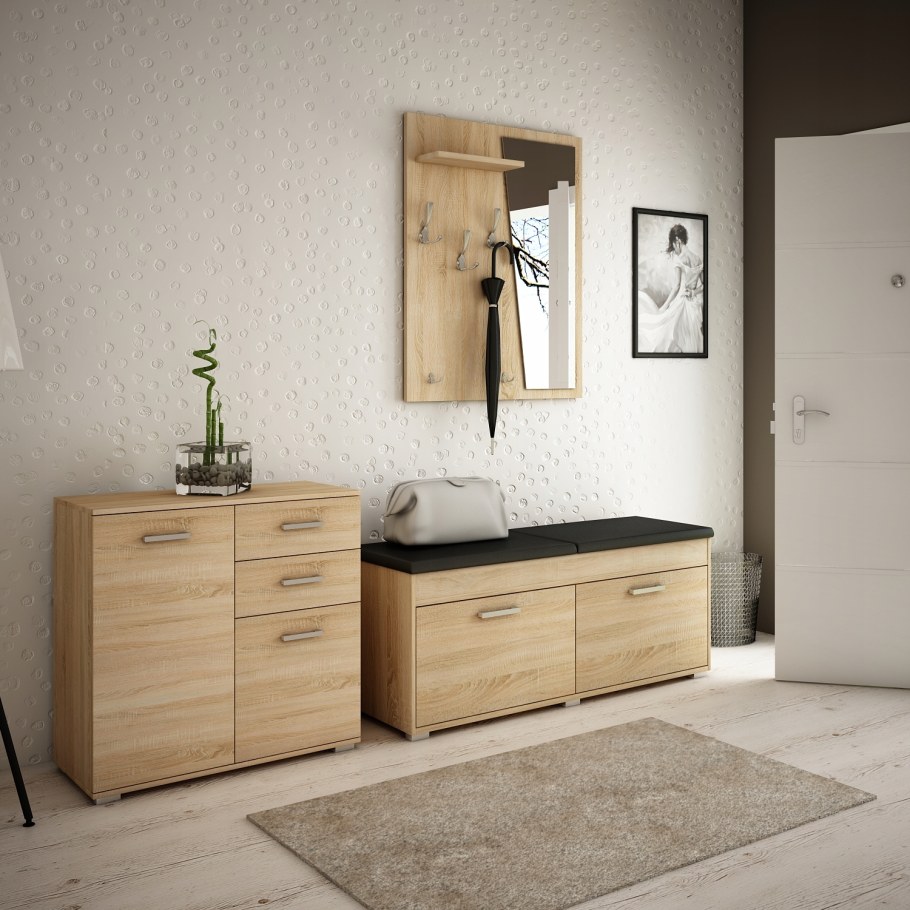 Комод с зеркалом в прихожую