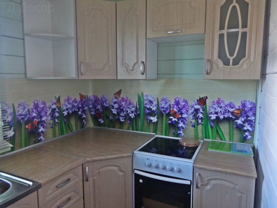 Фартук для кухни из пластика