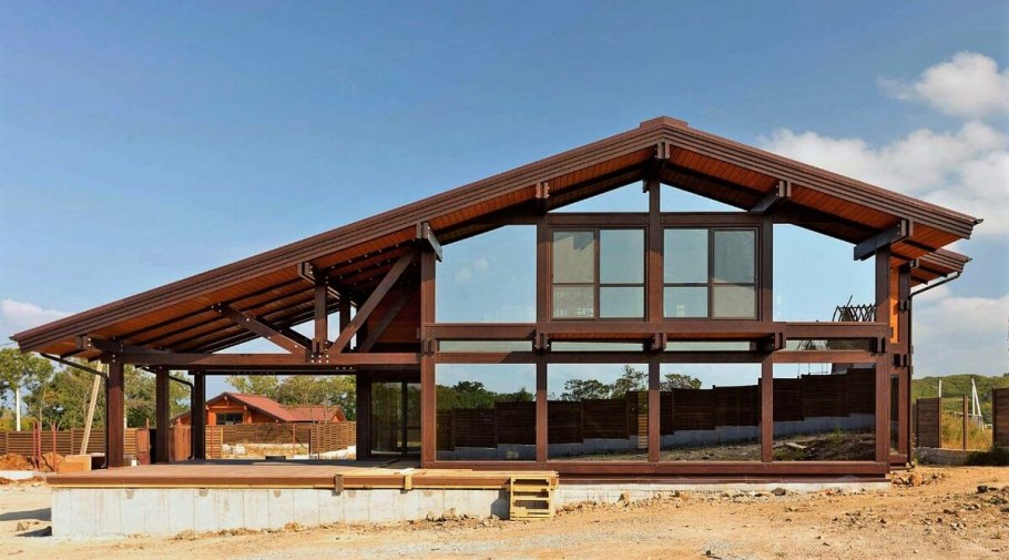 Фахверк монолит