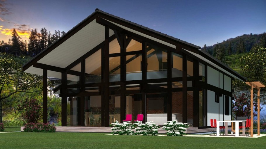 Фахверк арболит