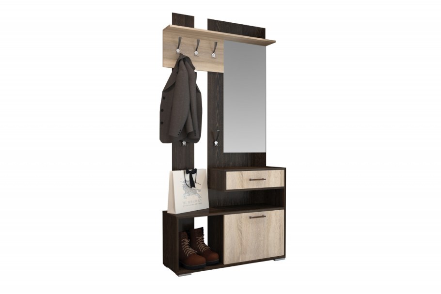 Прихожая смарт 2 кантербери/сонома