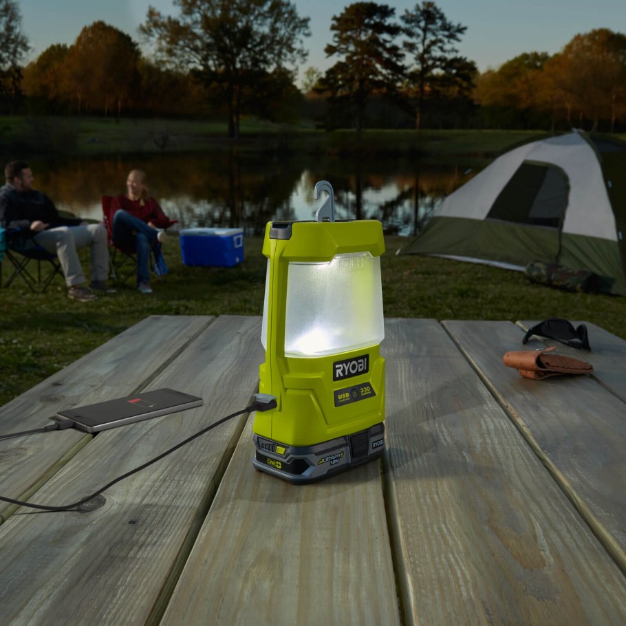 Ryobi one+ светодиодный светильник r18alu-0