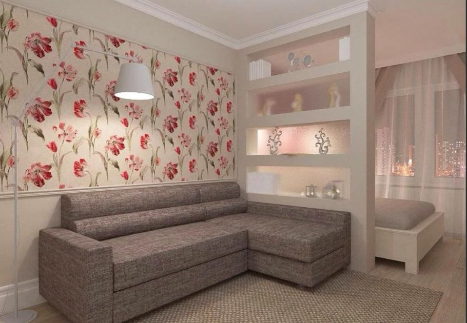 Спальня гостиная