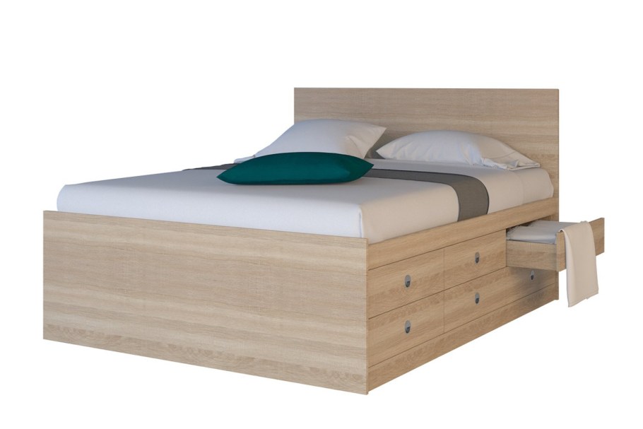 Кровать Интеро 12 ящиков