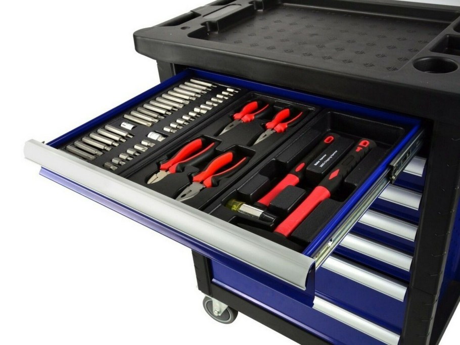 Тележка инструментальная Granit l6, 6 ящиков, с экраном