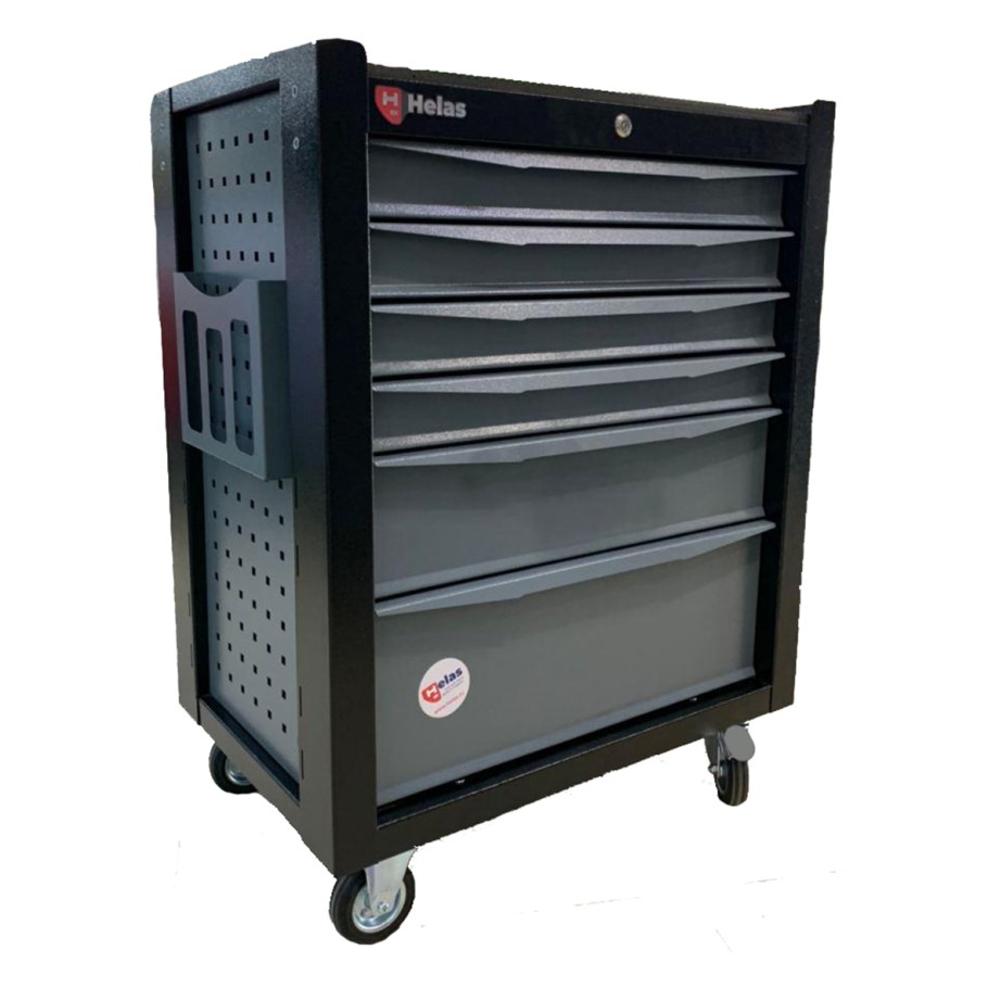 TBA-411 тележка инструментальная Atlas (6 выдвижных ящиков)