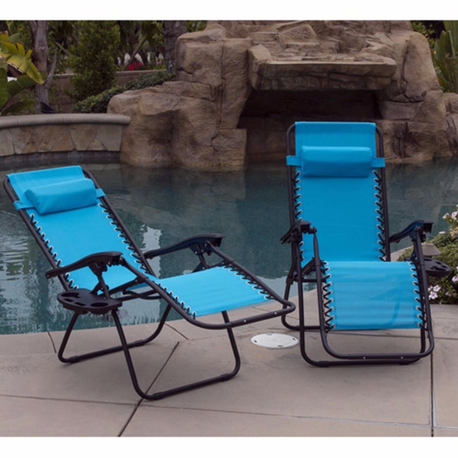 Gravity Blue шезлонг