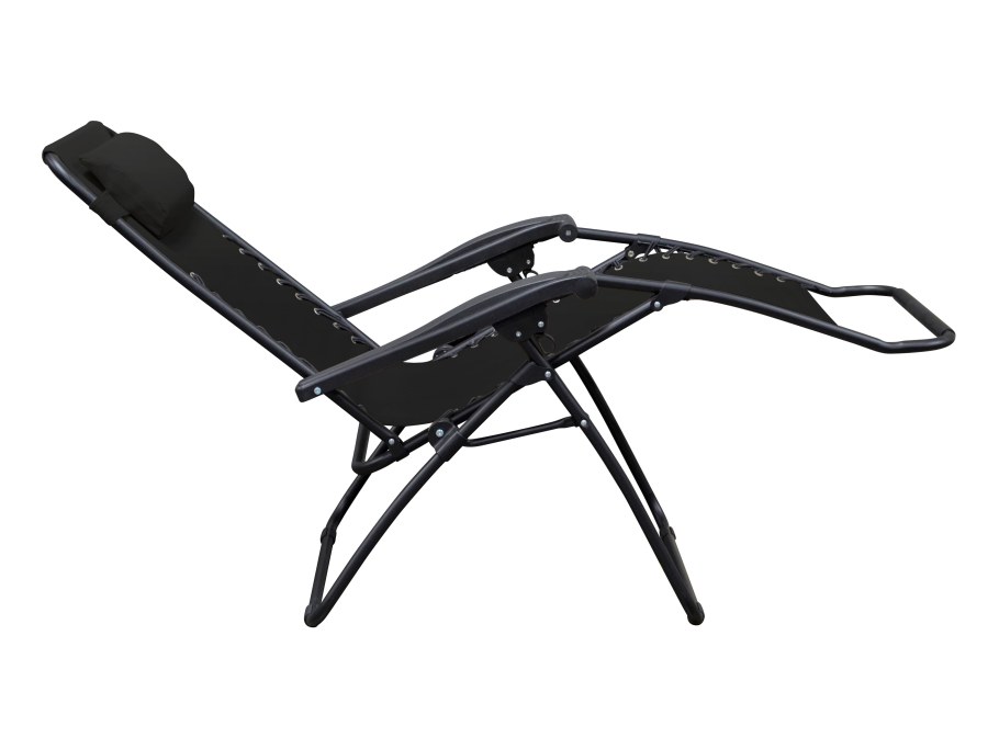 Шезлонг складной усиленный Gravity 2