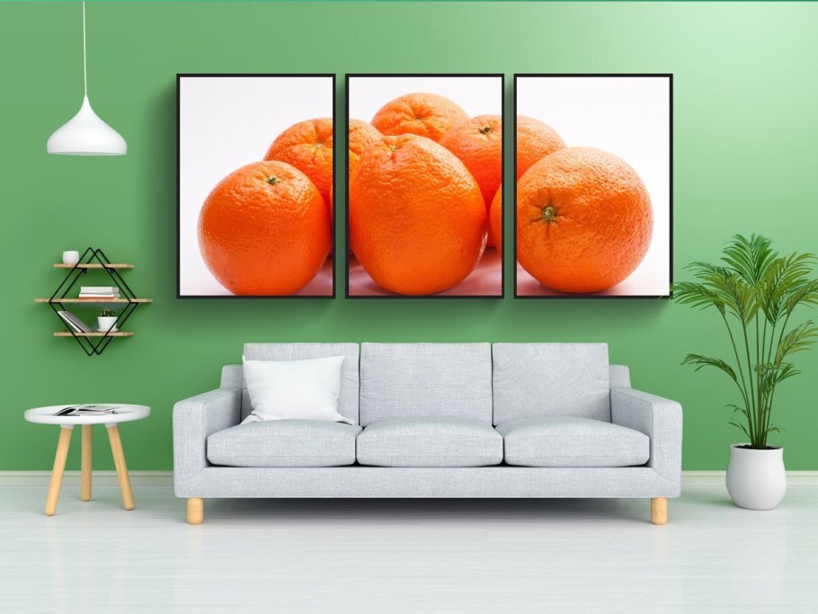 Постер апельсин