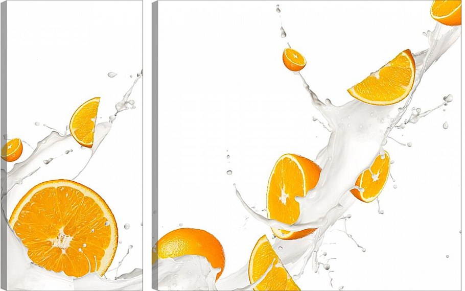 Фрукты на Светлом фоне