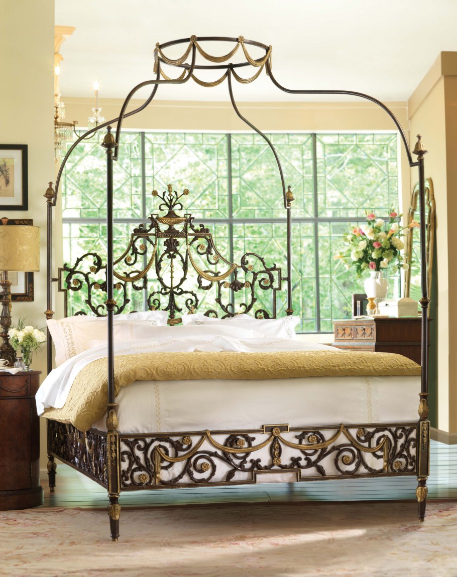 Красивые железные кровати