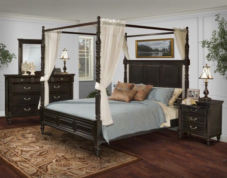 Canopy Queen Bedroom Sets on sale