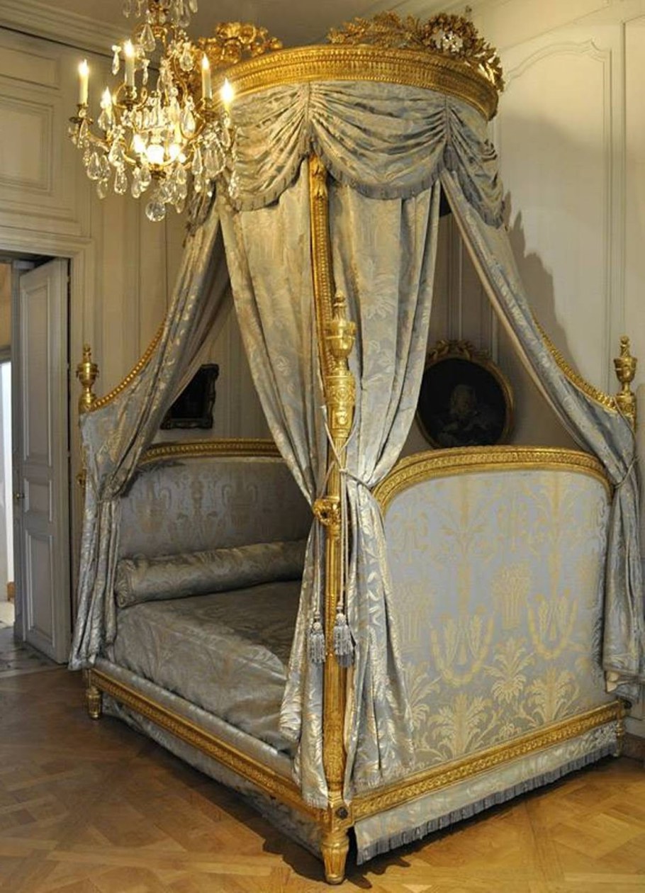 Спальня рококо Барокко 18 век