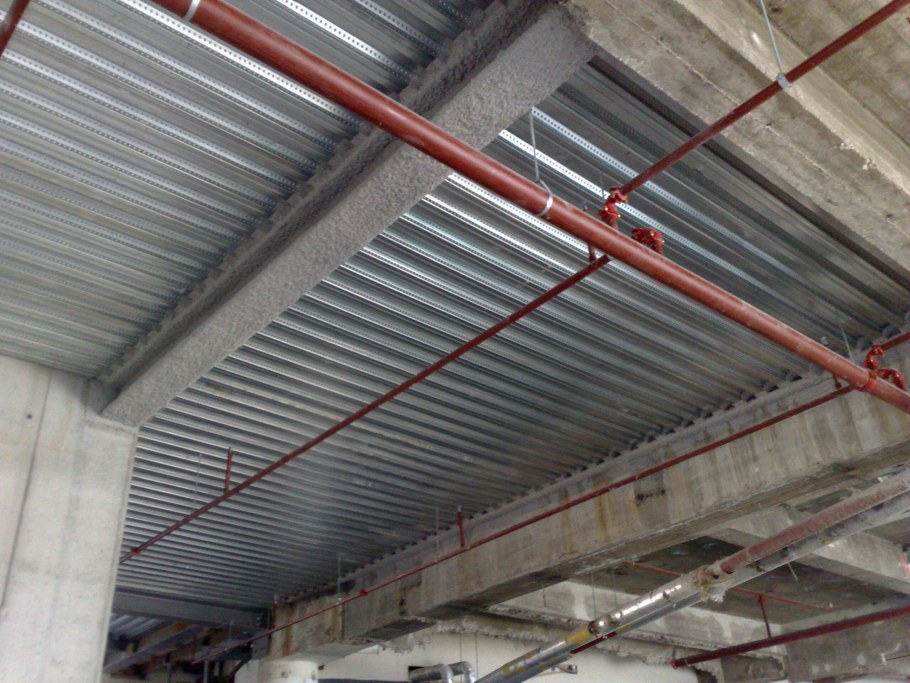 Профлист для перекрытия