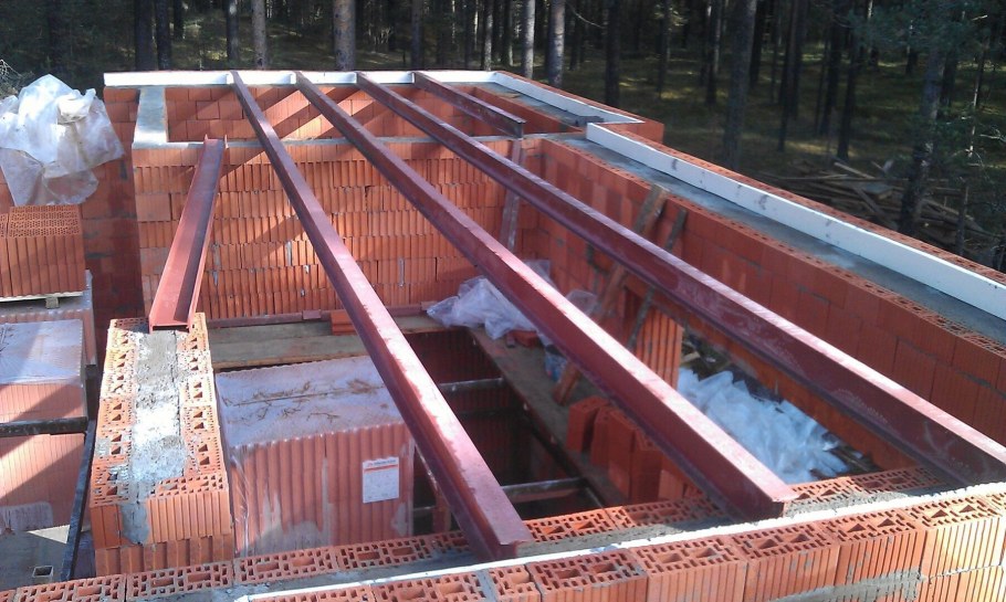 Металл балка перекрытия пролет 6 м