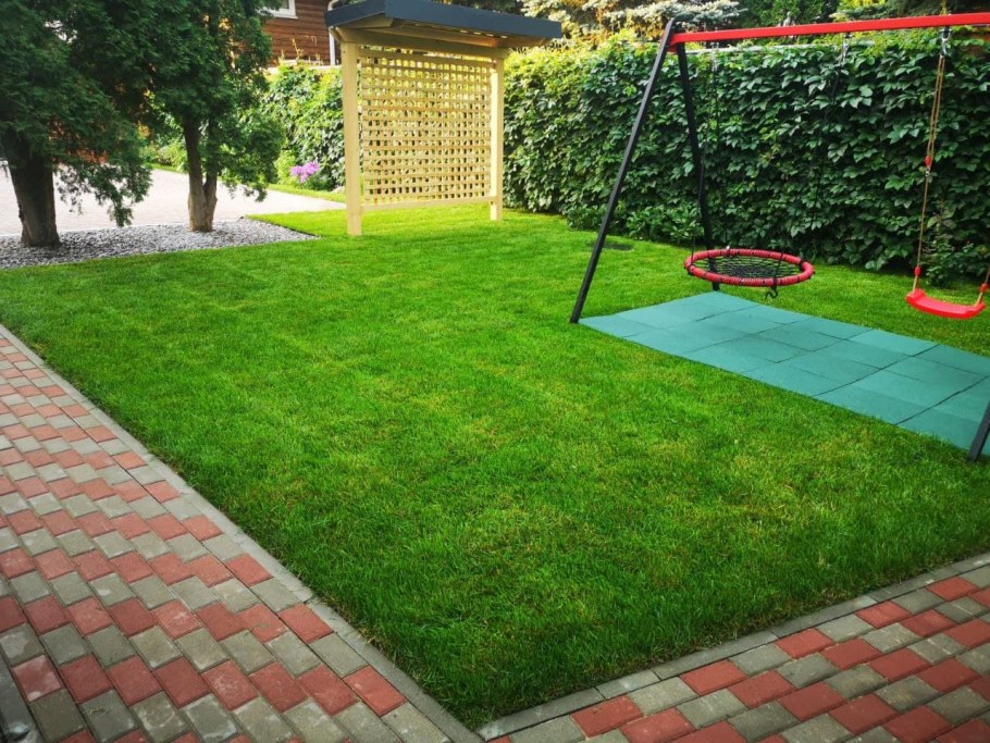 Газон рулонный декоративный партерный