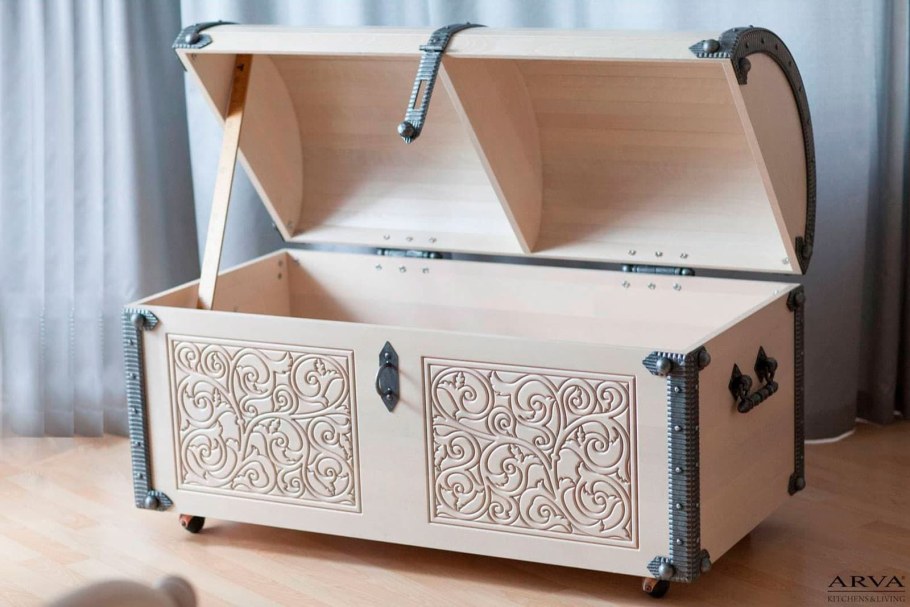 Казахские сундуки для приданного