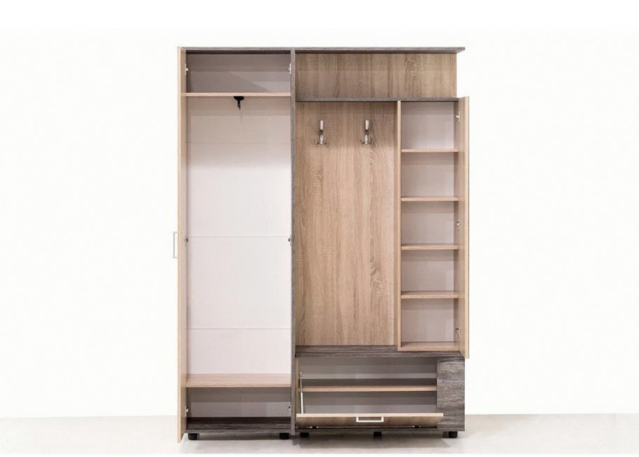 Прихожая виза-17 дуб сонома/сосна Джексон