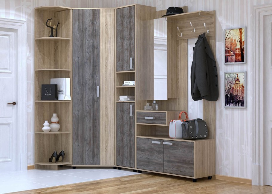 Прихожая визит 1 SV-мебель