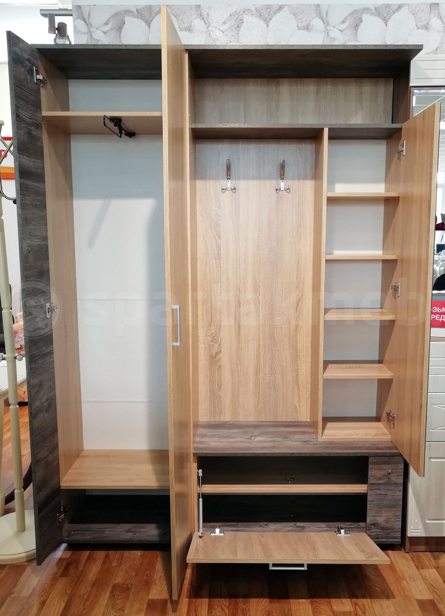 Прихожая виза-17 дуб сонома/сосна Джексон