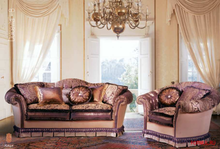 BM Style диван классический