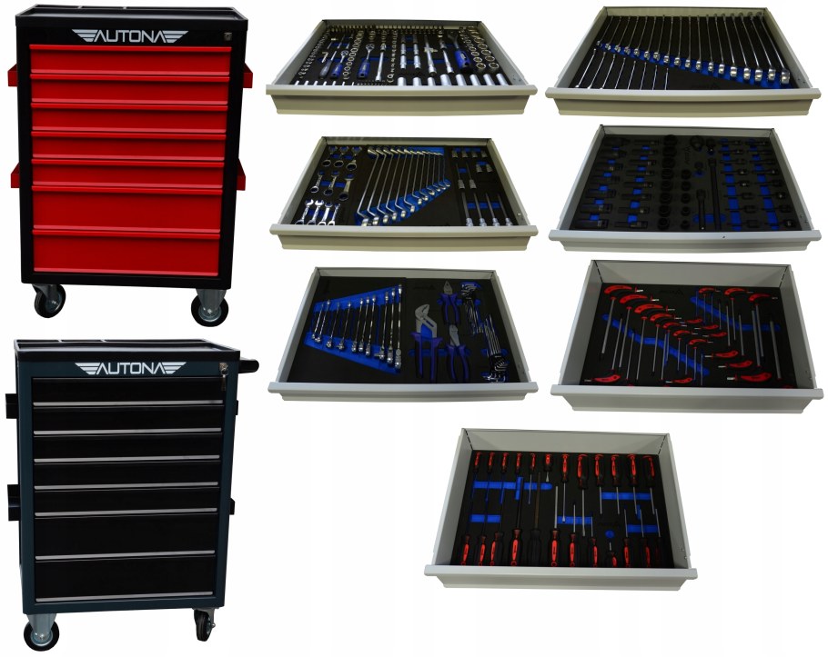 Инструментальная тележка автоэмали спектр