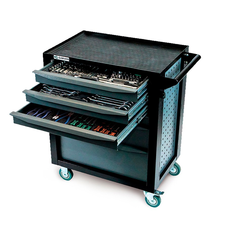 Тележка инструментальная 13 полок Kamasa