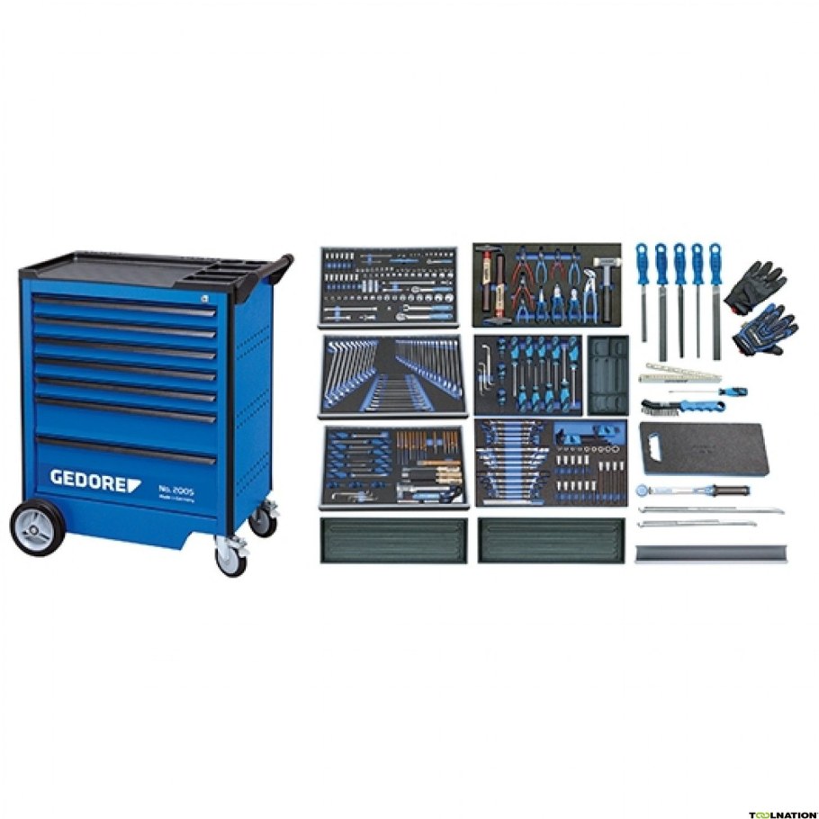 Инструментальная тележка с инструментом