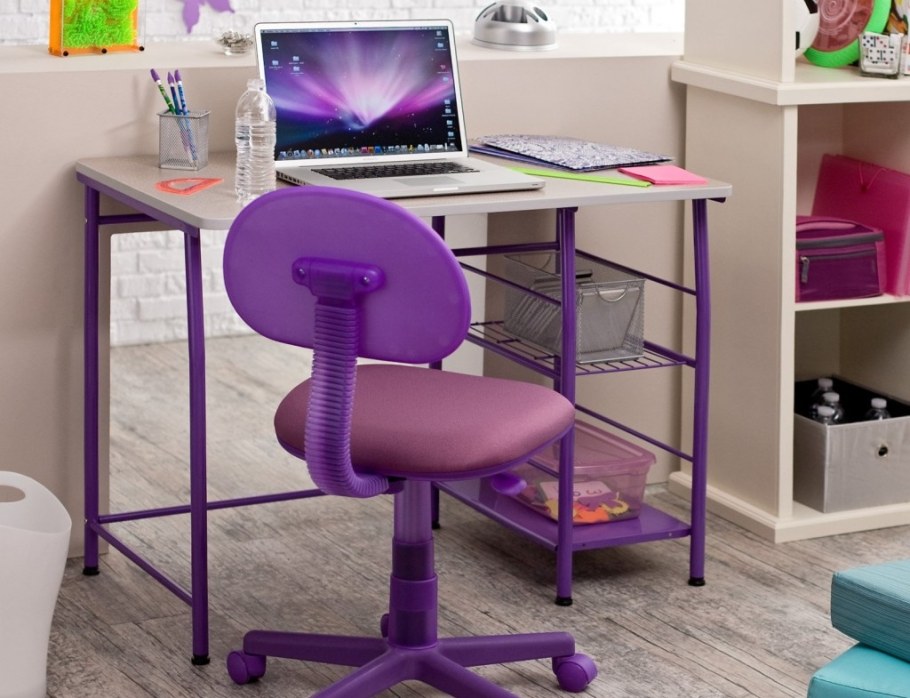 Письменный стол икеа фиолетовый